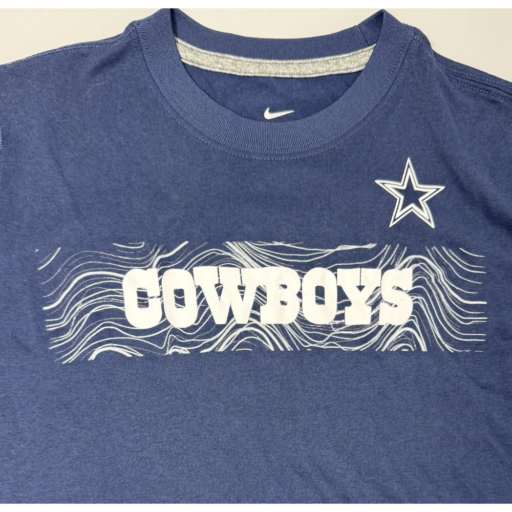 Blue Dallas Cowboys NFL Dr-Fit Team Apparel T-shirt Size Youth‎ Small